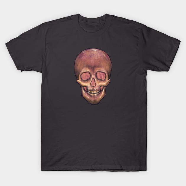 Grunge skull T-Shirt by Noya_Bur